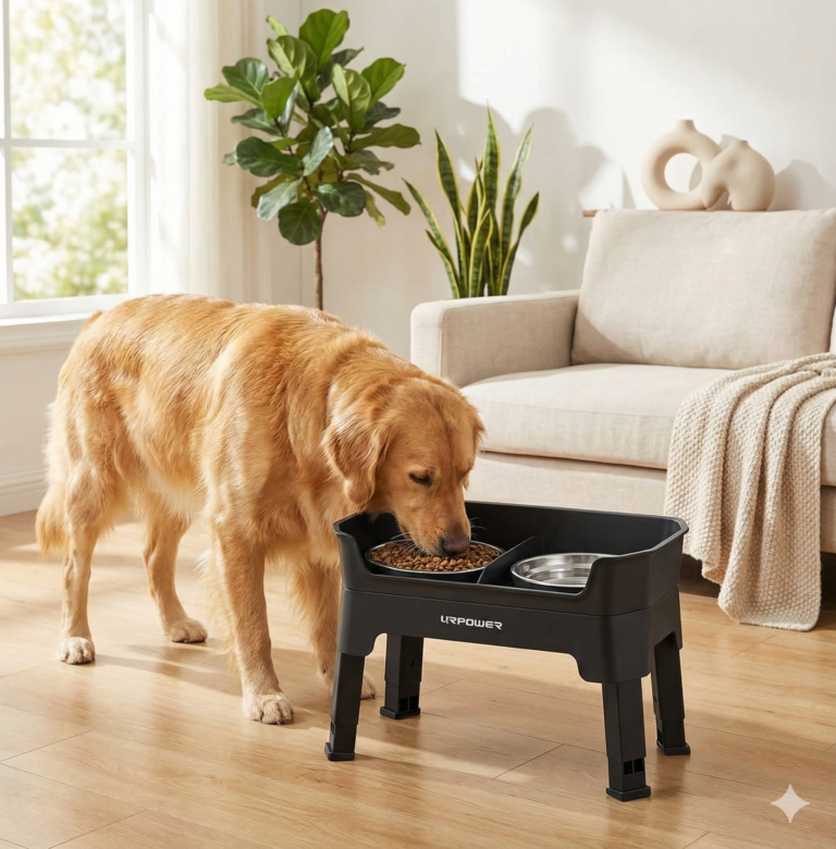 URPOWER 3-in-1 Elevated Dog Bowls